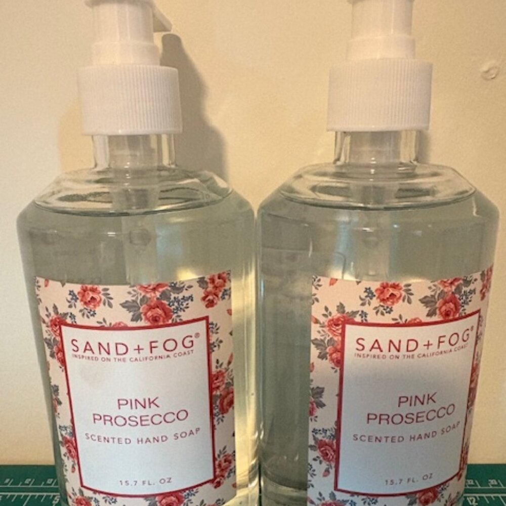 NEW- Sand + Fog Pink Prosecco Hand Soap - Picture 2 of 3